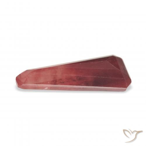 Labradorite andésine Rouge moyen naturelle Fantaisie, 2.07 ct, Transparent