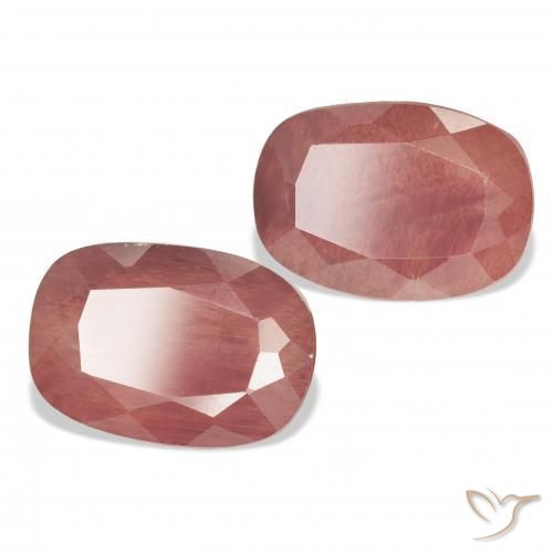 Shop natural 5.97ct Rose moyen Labradorite andésine gems, Coussin, from Congo at GemSelect. In stock, global shipping!