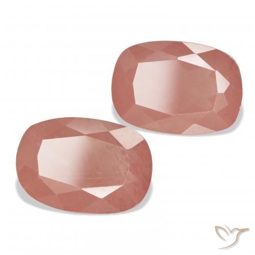Shop natural 7.04ct Rose moyen Labradorite andésine gems, Coussin, from Congo at GemSelect. In stock, global shipping!