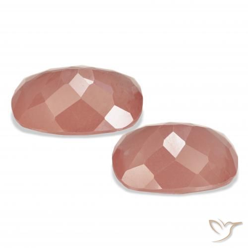 Shop natural 7.04ct Rose moyen Labradorite andésine gems, Coussin, from Congo at GemSelect. In stock, global shipping!