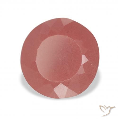 Labradorite andésine Rouge blush naturelle Tour, 2.64 ct, Translucide