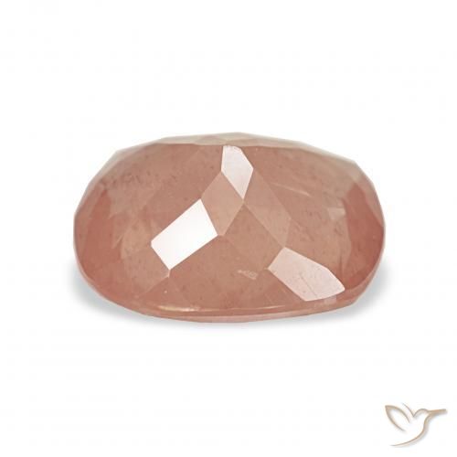 Labradorite andésine Pourpre rougeâtre léger naturelle Coussin, 2.07 ct, VVS