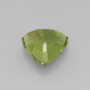 Apatite vert naturelle trillion, 1,81 ct, VS