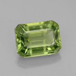 Apatite Vert naturelle Taille émeraude, 1.90 ct, VS-SI