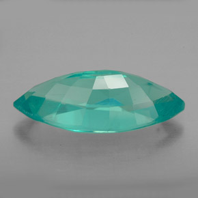 Apatite vert naturelle marquise, 3,53 ct, VS