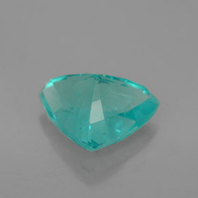 Apatite vert naturelle trillion, 2,58 ct, VS