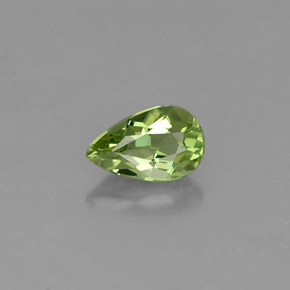 Apatite Vert naturelle En forme de poire, 0.33 ct, VS