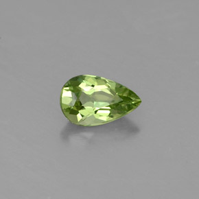 Apatite Vert naturelle En forme de poire, 0.33 ct, VS