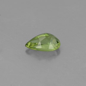 Apatite Vert naturelle En forme de poire, 0.33 ct, VS
