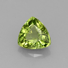 Apatite Vert naturelle Trillion, 1.37 ct, VVS-VS