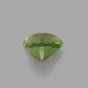Apatite vert naturelle trillion, 1,20 ct, VS