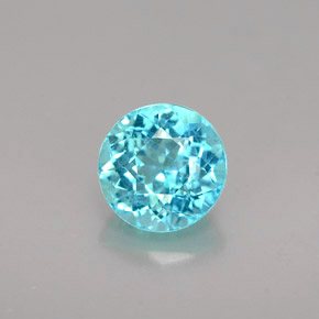 Apatite Bleu clair naturelle Coupe roude, 0.74 ct, VS