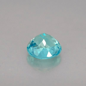 Apatite Bleu clair naturelle Coupe roude, 0.74 ct, VS