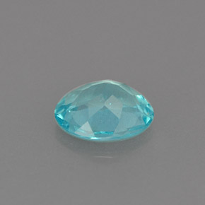 Apatite Bleu clair naturelle Coupe ovale, 0.77 ct, VS