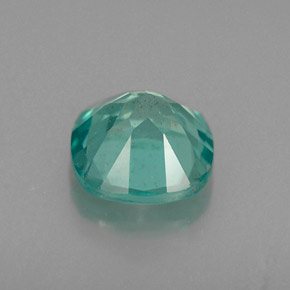 Apatite vert naturelle coupe coussin, 0,93 ct, VS