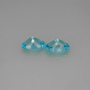 Achetez naturel ct Bleu clair Apatite gems, Coupe ovale, En provenance Madagascar chez GemSelect. En stock, livraison internationale!