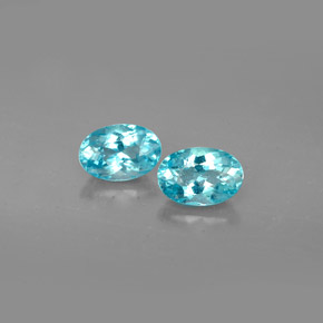 Achetez naturel ct bleue apatite gems, coupe ovale, en provenance madagascar chez gemselect. en stock, livraison internationale!
