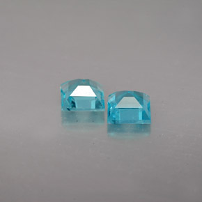 Achetez naturel ct bleue apatite gems, carré, en provenance madagascar chez gemselect. en stock, livraison internationale!