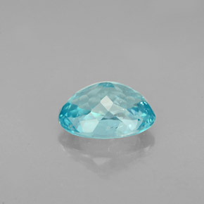Apatite Bleu clair naturelle Coupe ovale, 1.76 ct, VS-SI
