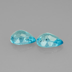 Achetez naturel ct bleue apatite gems, en forme de poire, en provenance madagascar chez gemselect. en stock, livraison internationale!