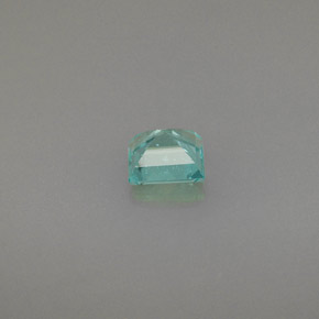 Apatite bleue naturelle carré, 0,44 ct, VS