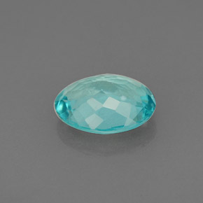 Apatite Bleu clair naturelle Coupe ovale, 1.44 ct, VS-SI