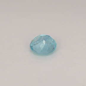 Apatite Bleu clair naturelle Coupe roude, 0.29 ct, VS
