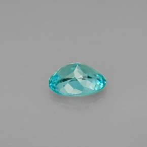 Apatite Bleu clair naturelle Coupe ovale, 1.01 ct, VVS-VS