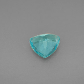 Apatite Bleu clair naturelle Trillion, 1.08 ct, VVS-VS