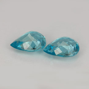 Achetez naturel ct bleue apatite gems, en forme de poire, en provenance madagascar chez gemselect. en stock, livraison internationale!