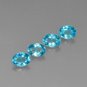 Achetez naturel ct Bleu clair Apatite gems, Coupe ovale, En provenance Madagascar chez GemSelect. En stock, livraison internationale!