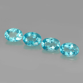 Achetez naturel ct Bleu clair Apatite gems, Coupe ovale, En provenance Madagascar chez GemSelect. En stock, livraison internationale!