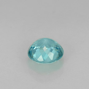Apatite Bleu clair naturelle Coupe roude, 0.91 ct, VS