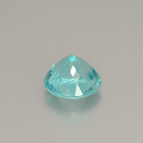 Apatite Bleu clair naturelle Coupe roude, 0.92 ct, VVS-VS
