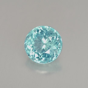 Apatite Bleu clair naturelle Coupe roude, 1.08 ct, VS