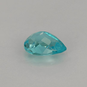 Apatite Bleu clair naturelle En forme de poire, 0.74 ct, VS