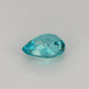 Apatite Bleu clair naturelle En forme de poire, 0.79 ct, VS