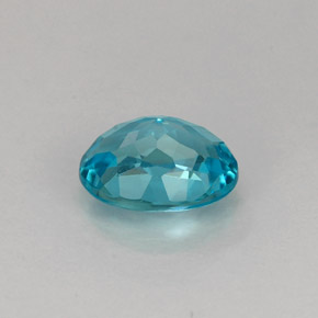Apatite Bleu clair naturelle Coupe ovale, 0.99 ct, VS