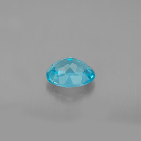 Apatite Bleu clair naturelle Coupe ovale, 0.99 ct, VS