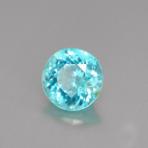 Apatite Bleu clair naturelle Coupe roude, 0.97 ct, VS