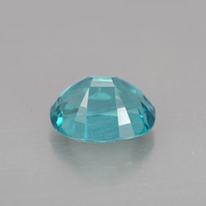 Apatite bleu clair naturelle coupe ovale, 2,42 ct, VS