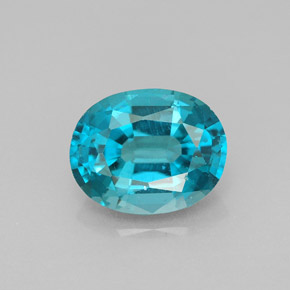 Apatite Bleu clair naturelle Coupe ovale, 2.99 ct, VVS-VS