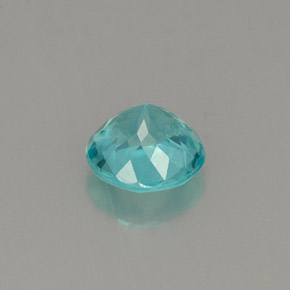 Apatite bleu clair naturelle coupe roude, 0,79 ct, VVS-VS