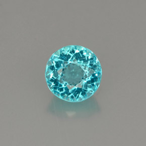 Apatite Bleu clair naturelle Coupe roude, 0.78 ct, VS