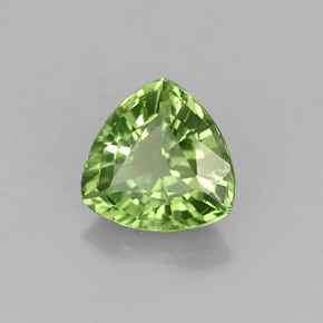 Apatite Vert naturelle Trillion, 1.08 ct, VVS-VS