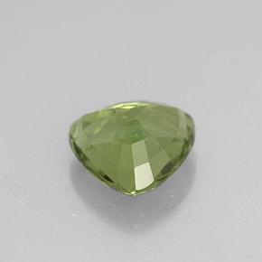 Apatite vert naturelle trillion, 1,30 ct, VVS-VS