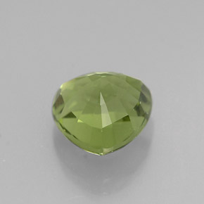 Apatite vert naturelle trillion, 1,73 ct, VVS-VS