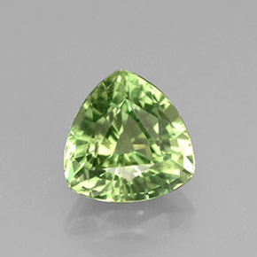 Apatite Vert naturelle Trillion, 1.36 ct, VVS-VS
