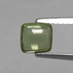 Apatite vert naturelle baguette, 0,72 ct, transparent