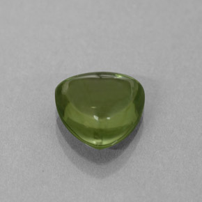 Apatite Vert naturelle Trillion, 1.77 ct, Transparent